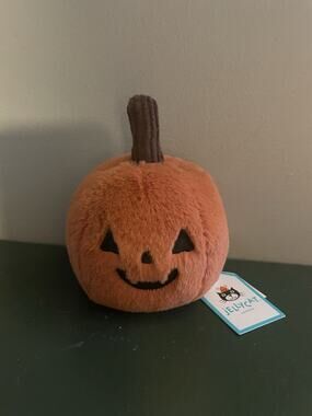 Jellycat Oooky Jack O Lantern Pumpkin Plush Halloween OOK6JOL NWT Retired